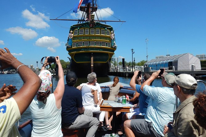 Amsterdam Open Boat Tour with Local Guide - Seeing the seven bridges from the water
