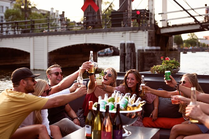 Amsterdam Private Boat Tour with Unlimited Drinks - The canal belt in one moving picture