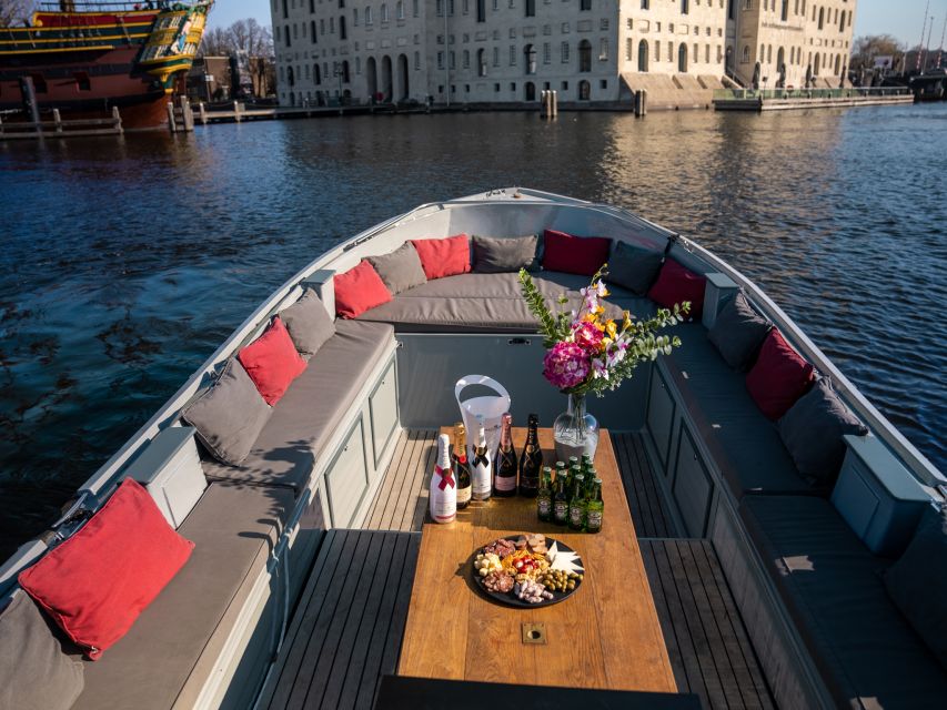 Amsterdam: Private Canal Cruise with Drinks and Snacks - Drinks and bitterballen, with a few caveats