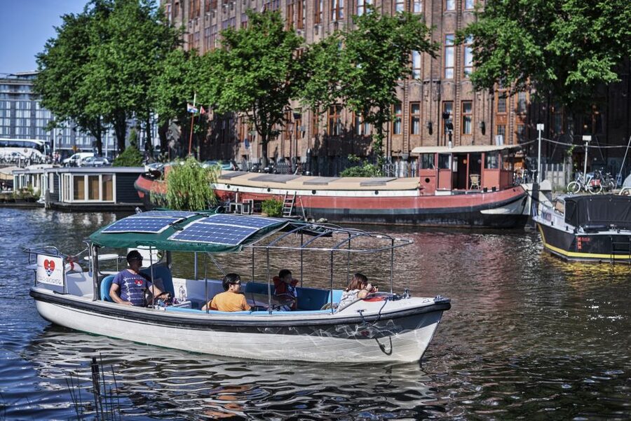 Amsterdam: Private Canal Tour - The Monet connection and the quieter side of the route