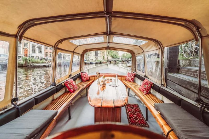 Amsterdam: Private Romantic Canal Cruise w. Prosecco/Snacks - The Skinny Bridge and Amsterdam’s love stories