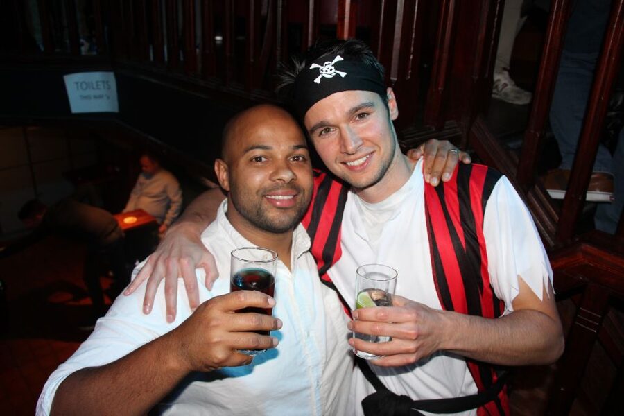 Amsterdam: Red-Light District Pub Crawl and Booze Boat Tour - The Changeover to Black Tiger Bar
