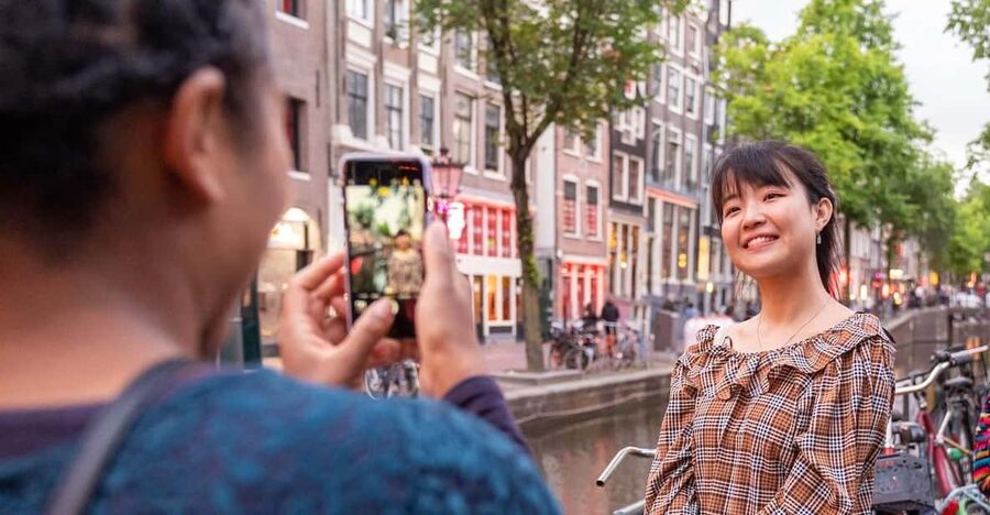 Amsterdam: Red Light Tour Exclusive + Peep Show - The Condomerie and the public-health side of the district