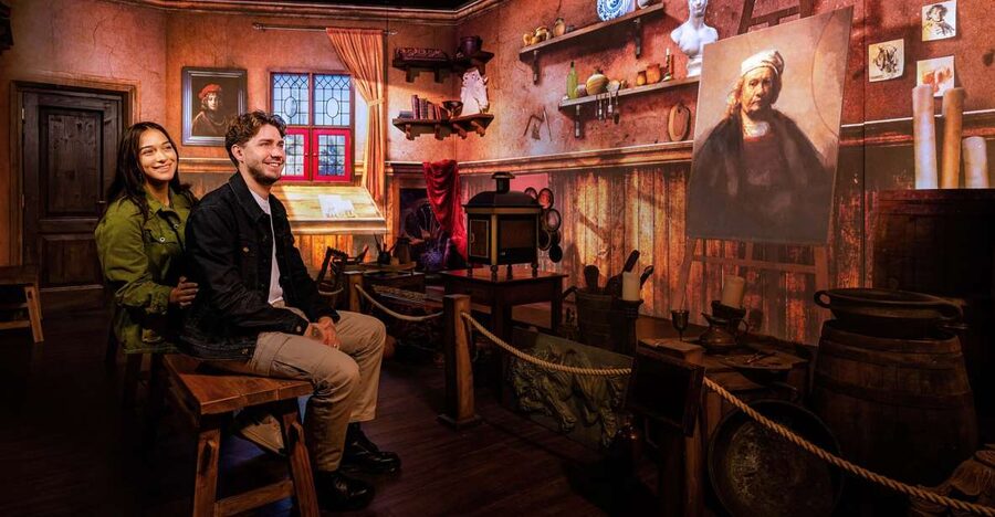 Amsterdam: Rembrandts Immersive Experience Admission Ticket - A 25-minute story built with light, sound, and scent