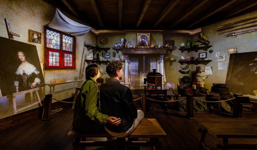 Amsterdam: Rembrandts Immersive Experience Admission Ticket - The AI Rembrandt portrait option