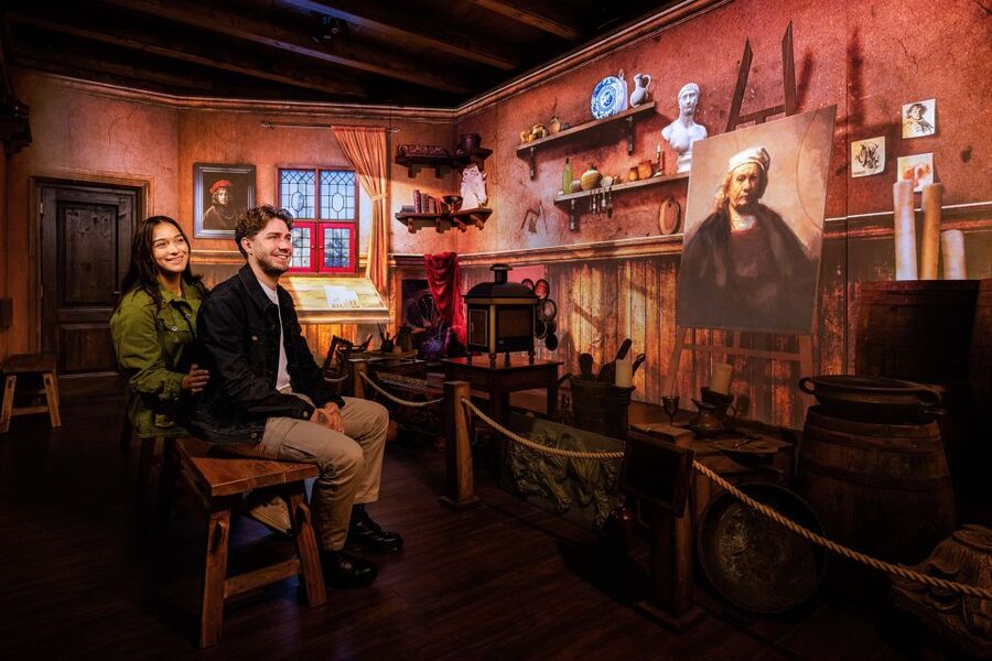 Amsterdam: Rembrandts Immersive Experience Admission Ticket - Location near the Rijksmuseum