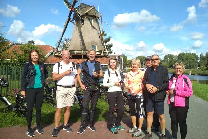 Amsterdam's Countryside Half-Day Bike Tour in Small Group - Krijtmolen d’Admiraal brings in the windmill