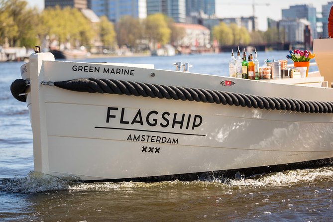 Amsterdam: Saloon Boat Cruise + Unlimited Drinks & Bite option - The UNESCO canal ring in one compact circuit