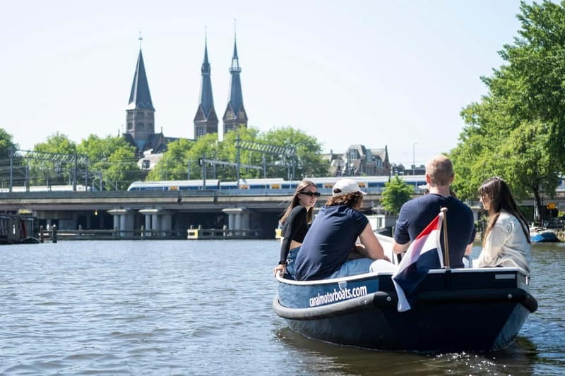 Amsterdam: Self-Drive Boat Rental - Why a self-drive boat fits Amsterdam so well