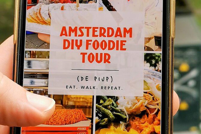 Amsterdam Self-Guided Food Tour in De Pijp Neighbourhood - The PDF guide and the self-guided format
