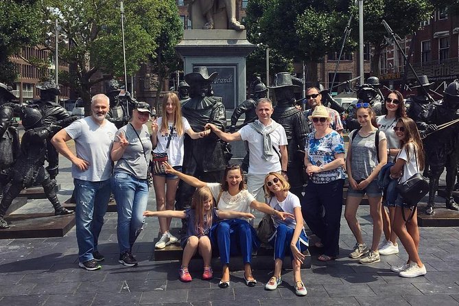 Amsterdam Sightseeing Tour + Hidden Gems + Tastings + PDF guide - Herring at Spui, with a choice to make