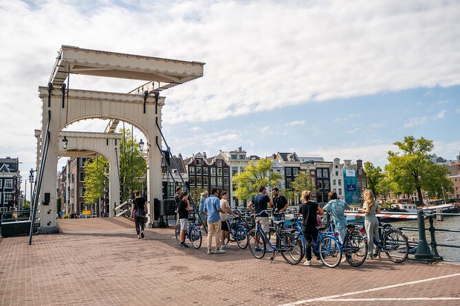 Amsterdam Small-Group Bike Tour With Optional Canal Cruise - ARTIS, the narrow bridge, and city details