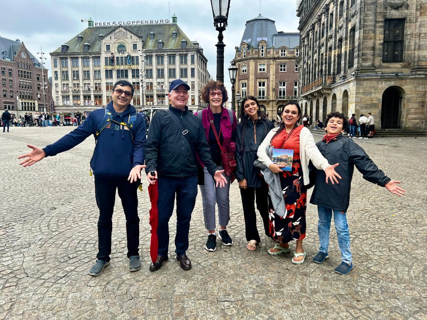 Amsterdam: Small Group Walking Tour with Fun Guide - Weather, footwear, and physical comfort