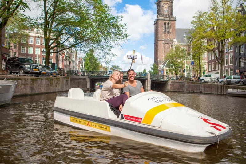 Amsterdam: Unique Pedal Boat Experience in the Canals - Starting beside the Rijksmuseum
