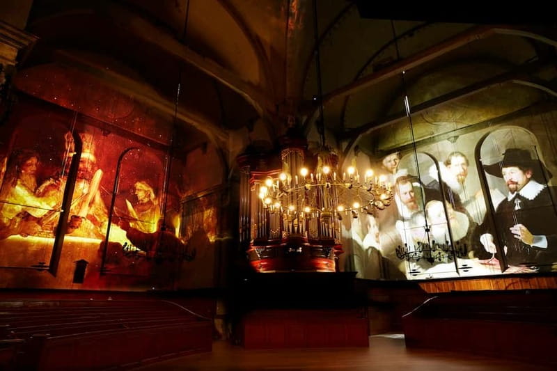 Amsterdam: Van Gogh and Rembrandt Immersive Experience Entry - How the 45-minute presentation unfolds