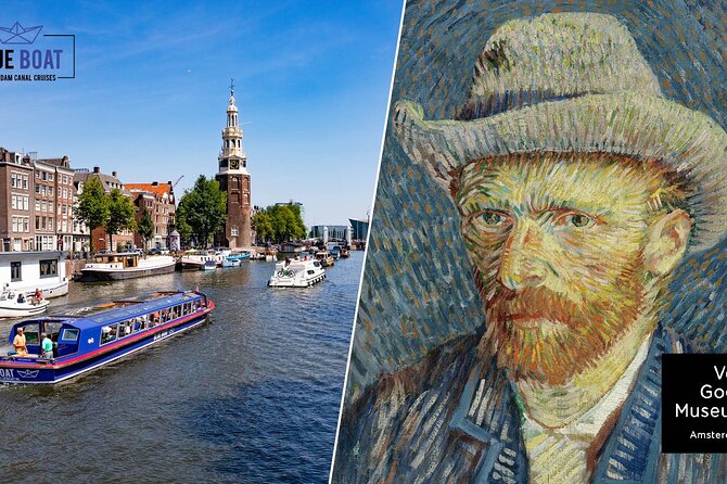 Amsterdam: Van Gogh Museum Entry & 75 minute City Canal Cruise - Van Gogh Museum: a fixed time with plenty to see