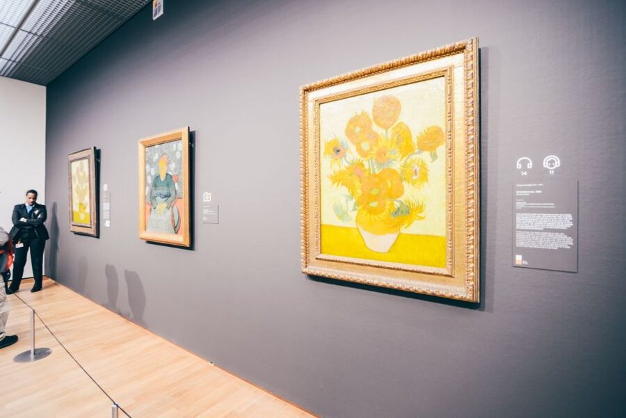 Amsterdam: Van Gogh Museum Ticket & Guided Tour - Small group size and audio equipment