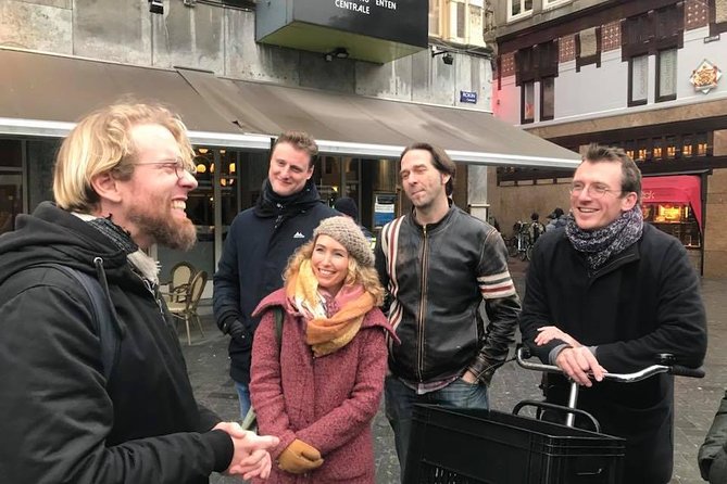 Amsterdam Walking Tour with a local comedian as guide - Dam Square and Damstraat, where efficiency gets strange