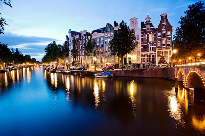 Amsterdam Wine and Cheese Evening Cruise - Reguliersgracht and the bridge-lined finale