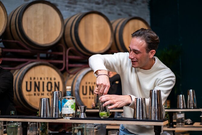 Cocktail workshop @ Spirited Union Rum Co. (Amsterdam) - Your own workstation and three cocktails