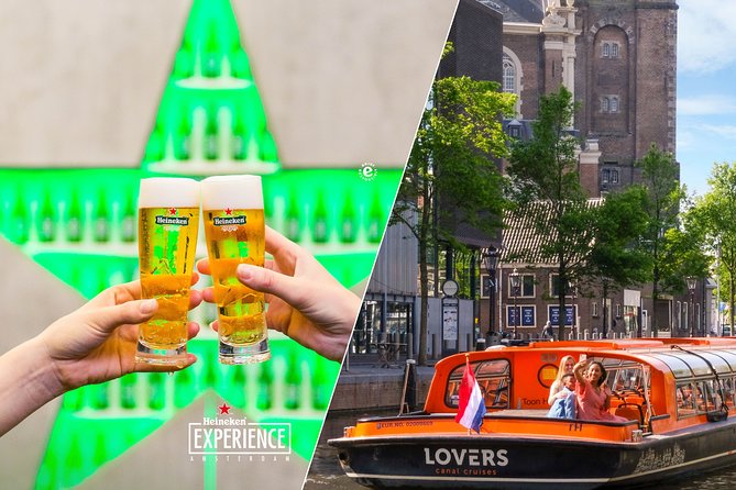 Combo Ticket: Heineken Experience Amsterdam and 1h Canal Cruise - What the $46.20 combo really gives you