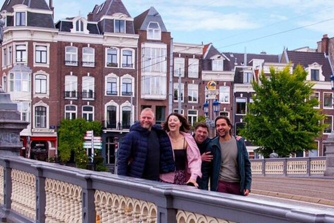 Combo Ticket: Xtracold Icebar Amsterdam and 1-Hour Canal Cruise - What you see from the glass-topped boat