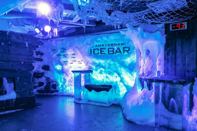 Combo Ticket: Xtracold Icebar Amsterdam and 1-Hour Canal Cruise - Covered views, audio commentary, and weather