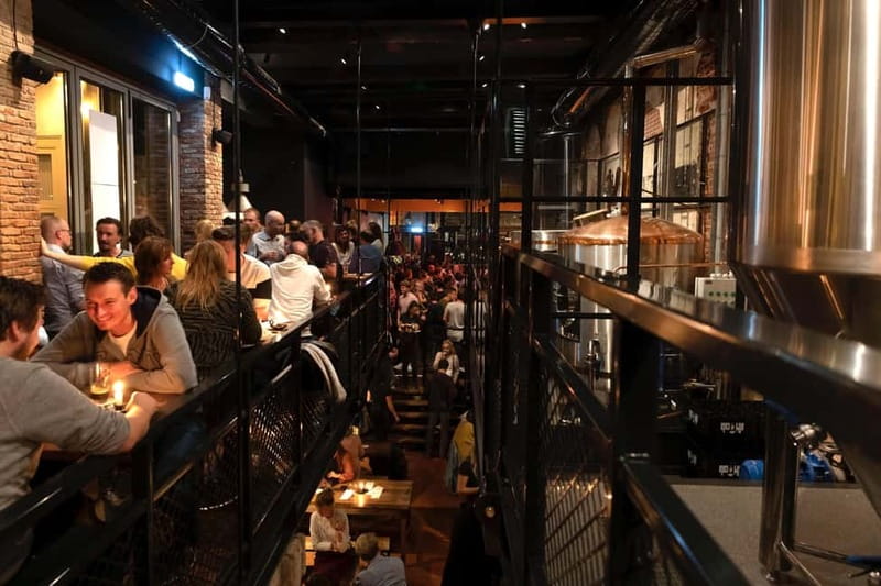 Delft: Craft Beer Tasting in Medieval Brewery with Snacks - Three settings, three different moods