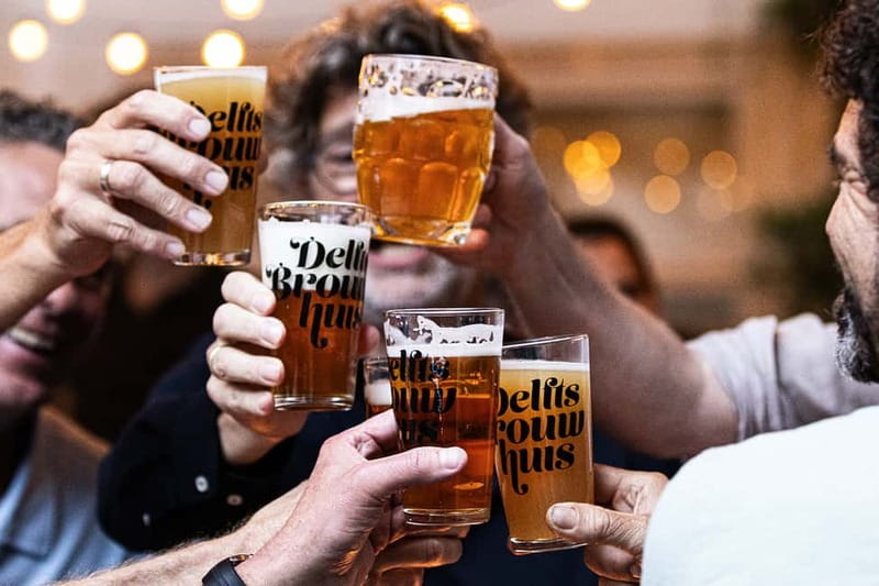 Delft: Craft Beer Tasting in Medieval Brewery with Snacks - What happens during the four-beer tasting