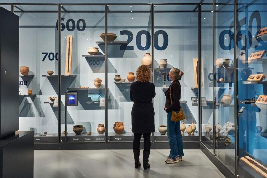 Den Bosch: Het Noordbrabants Museum Entry Ticket - A courtyard, brasserie, and museum shop