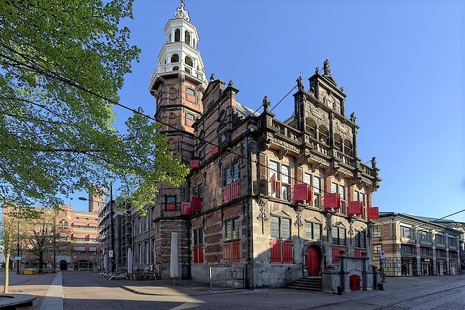 Discover The Hague with a self-guided Outside Escape city tour - Lange Voorhout combines grand buildings with small details