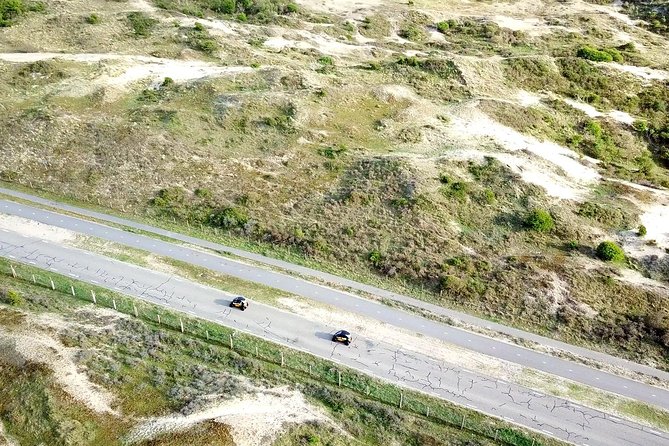 Drive it yourself electric Dune and Beach GPS audio tour - Riding through Holland’s bulb region