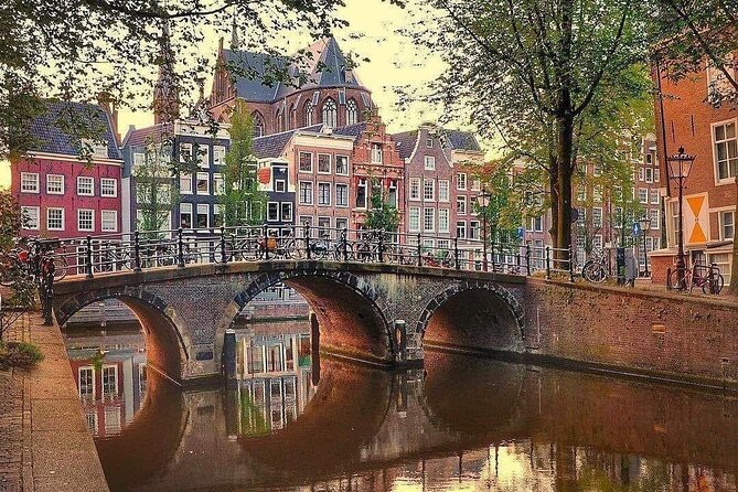 Dutch Pancake City Centre Canal Cruise - The Amstel River and Skinny Bridge