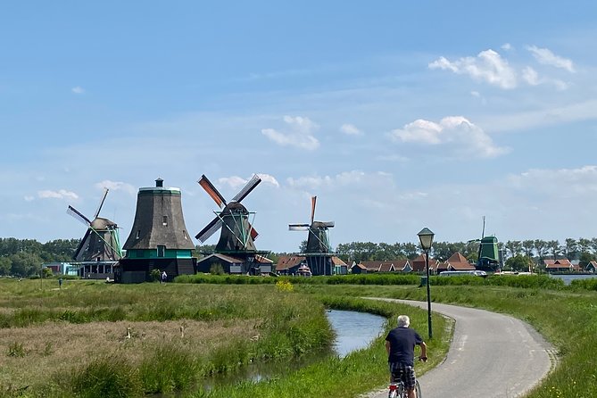 Escape Amsterdam: E-Bike to Zaanse Schans Windmills & Zaandam - Landsmeer and the quiet Dutch countryside