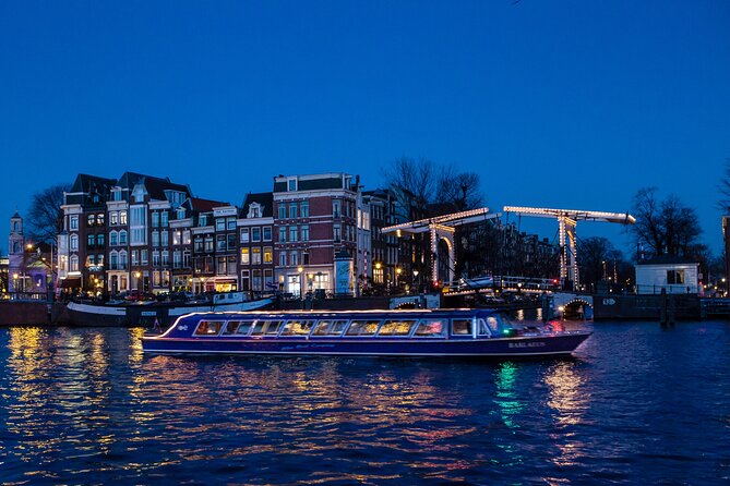 Evening Canal Cruise in Amsterdam with Wine & Cheese Option - Finding the Blue Boat departure point