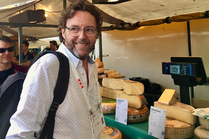 Exclusive Cheese Walk & Dutch Wine Discovery - Passing the Anne Frank House and entering Jordaan