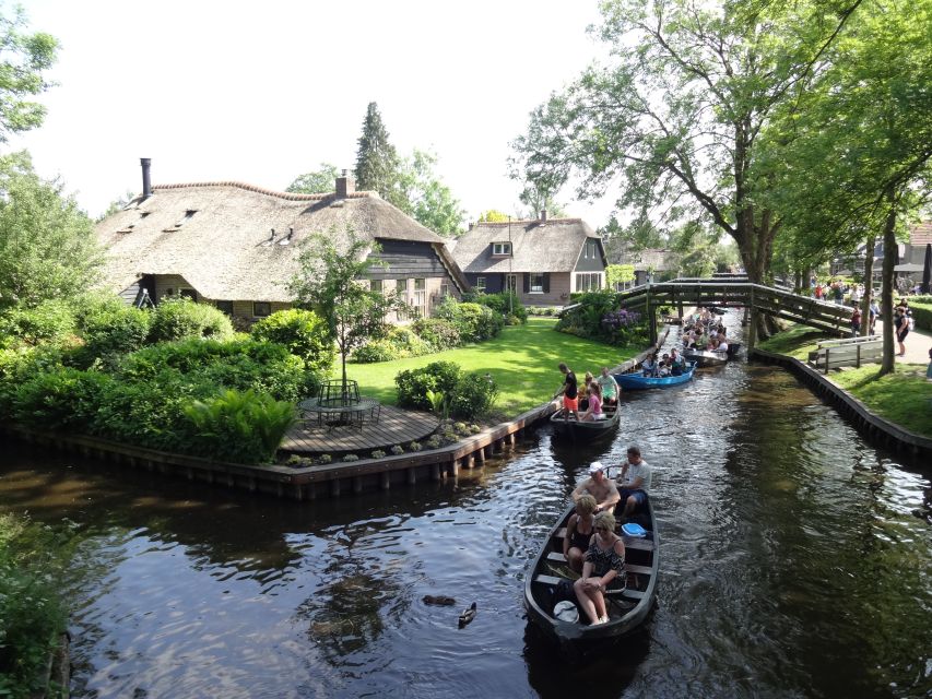 From Amsterdam: Giethoorn Day Trip with Small Electric Boat - What $151 buys you