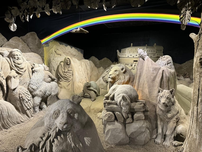 Garderen: Sandsculpture Exhibition Entry Ticket - Three hours inside the Beeldentuin setting