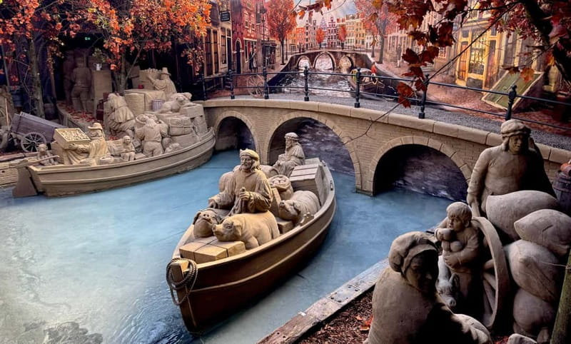 Garderen: Sandsculpture Exhibition Entry Ticket - Languages, timing, and booking flexibility