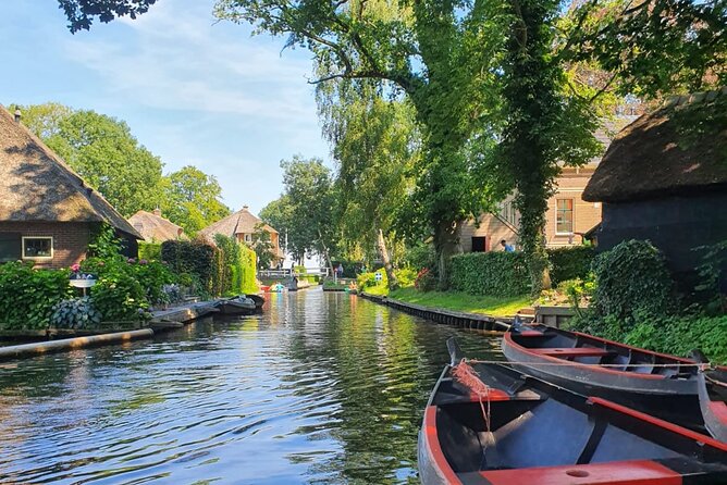 Giethoorn Small-Group Tour from Amsterdam (Max. 8 People) - Walking Giethoorn after the cruise
