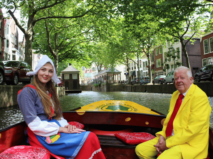 Gouda: Open Boat City Canal Cruise - Following the north-south canal route