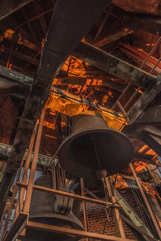Groningen: Climb the Martinitower - The bell tower, clock faces, and final ascent