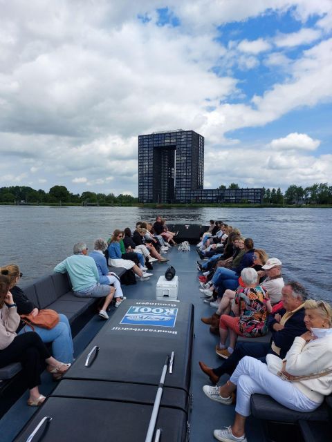 Groningen: Open Boat City Cruise - The Route Between the Station and the Museum