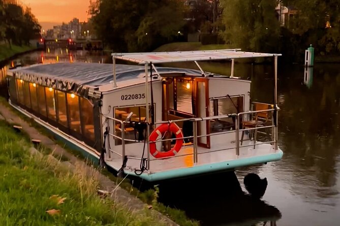 Groningen: Terrace Boat Experience with a Cozy Bar: 1.5 Hours - The Oosterhaven and Groningen’s waterways