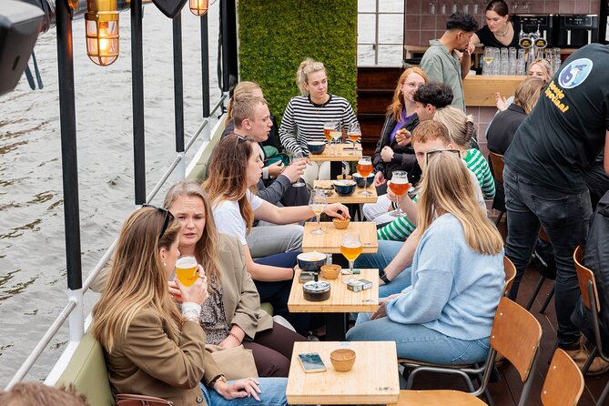 Groningen: Terrace Boat Experience with a Cozy Bar: 1 hour - Key points before you book