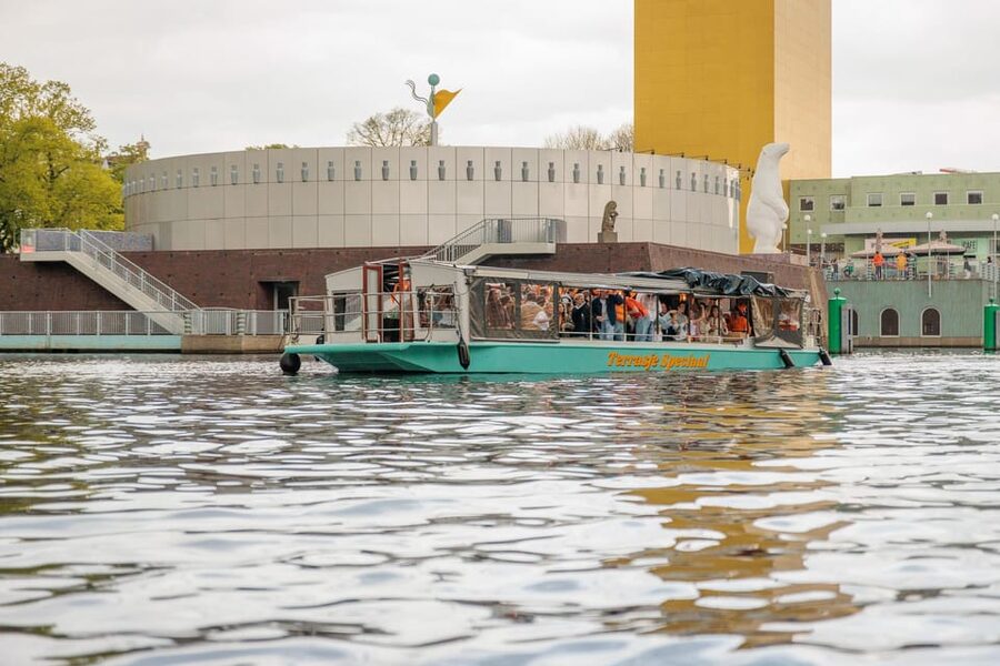 Groningen: Terrace Boat Experience with a Cozy Bar - A 1 to 1.5 hour cruise with no formal stops