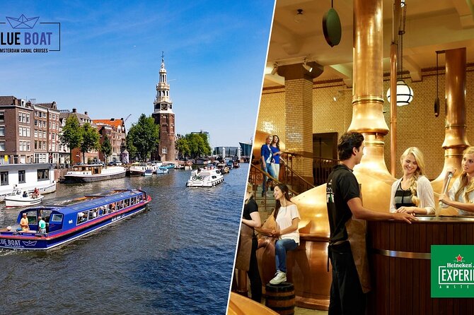 Heineken Experience Amsterdam and Canal Cruise with Snackbox - The canal cruise: Amsterdam from the water