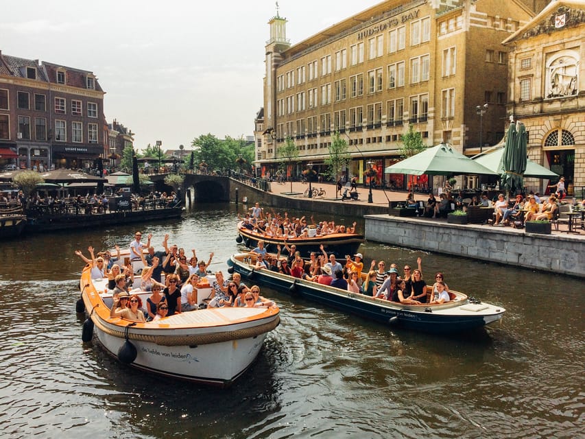 Leiden: Guided City Canal Cruise - Key points to know before boarding