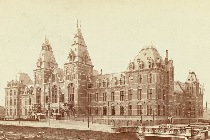 Rijksmuseum Amsterdam Semi-Private Guided Tour - Meeting beneath the orange school sign