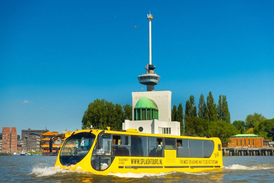 Rotterdam: 1-Hour Sightseeing Splash Tour - Key points at a glance